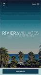 Mobile Screenshot of en.riviera-villages.com