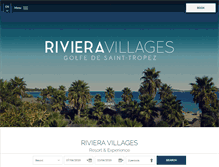 Tablet Screenshot of en.riviera-villages.com